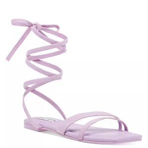 Steve Madden Lilac Lace-Up Gladiator Sandal